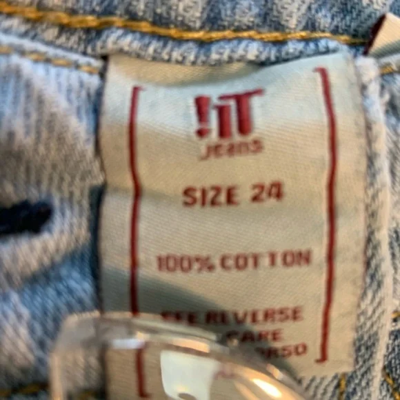 BU Malibu & IT Junior Denim Jean Shorts Size 1/2 - Picture 14 of 14